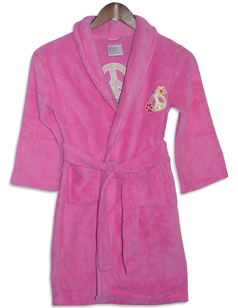 Sweet n Sassy Little Girls Peace Signs Robe 42171 4 5 Fucshia Peace 016549c0 8f20 4aba bfca 355aa94fa94d.b2cbeb9e191c2108d28e7e605be57834
